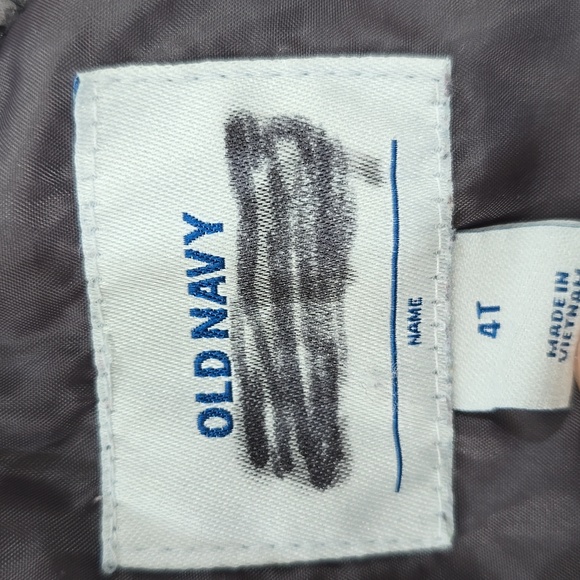 4T Quilted-Front Lined Jacket, Hood, Front Pockets, Gary, Full Zip, EUC - Picture 6 of 8